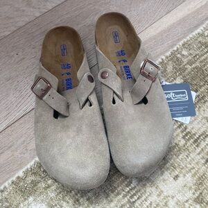 Birkenstock Boston Clog - Women's - Taupe - Size 40/9